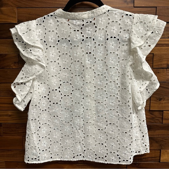 Zara - Eyelet Top - Picture 3 of 4